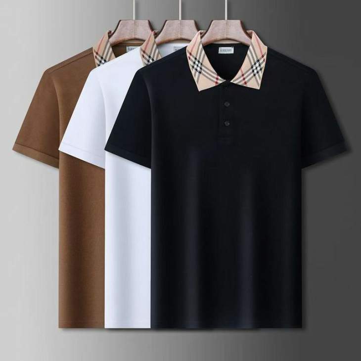 Picture of Burberry Polo Shirts Short _SKUBurberryM-3XL8qx3529129